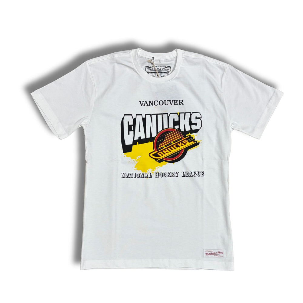 Vancouver Canucks White Premium Seat T-Shirt - Pastime Sports & Games