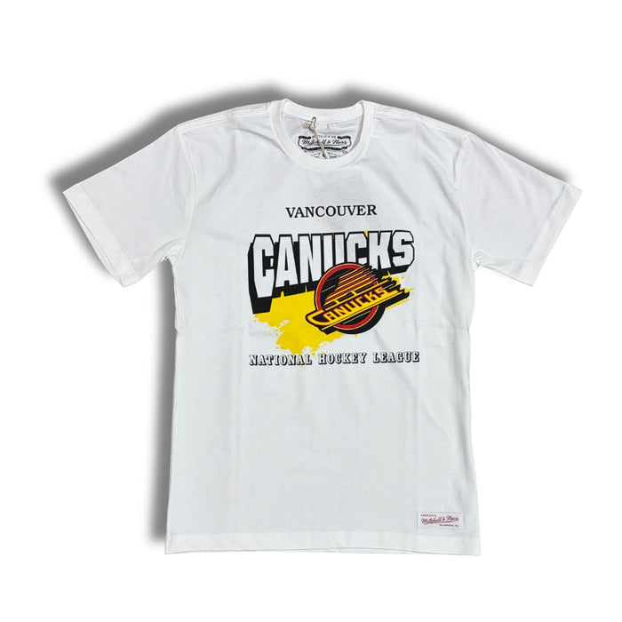 Vancouver Canucks White Premium Seat T-Shirt - Pastime Sports & Games