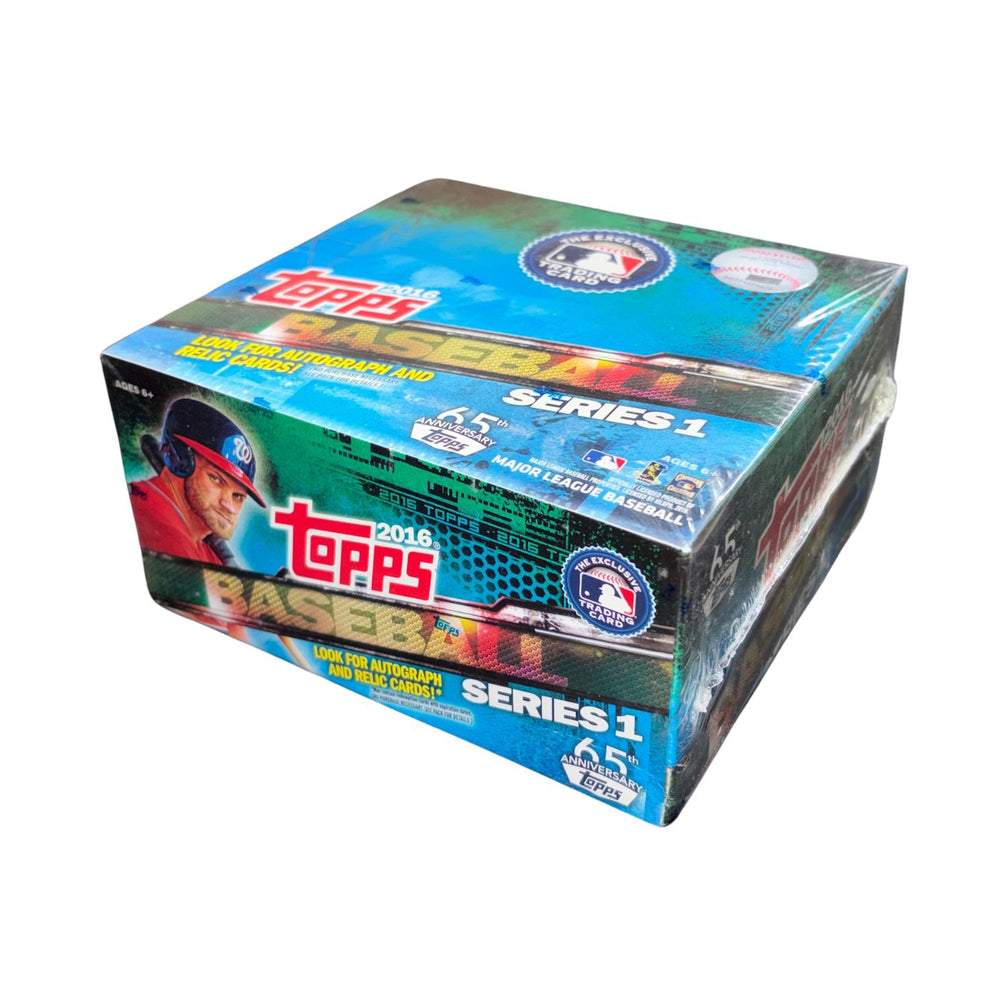 2016 Topps Series One Baseball Retail Box - Pastime Sports & Games