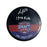 Jonathan Lekkerimaki Autographed & Inscribed 2022 Draft Hockey Puck (Printed) - Pastime Sports & Games