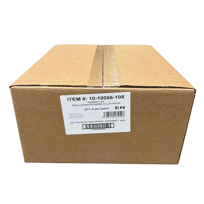 Pokemon Mega Lucario ex Figure Collection Box/Case