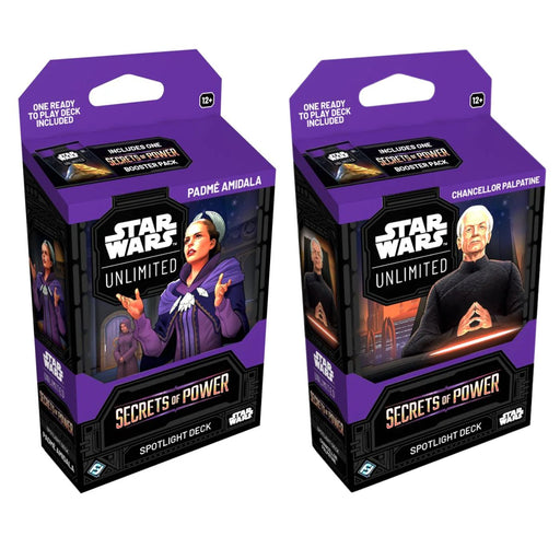 Star Wars Unlimited Secrets Of Power Spotlight Decks