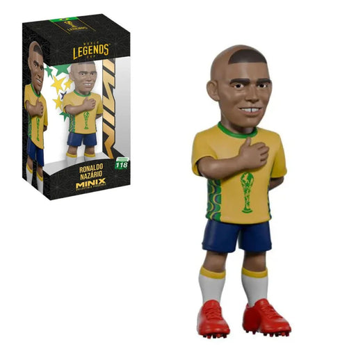 Minix FIFA World Cup Legends Ronaldo Brazil Collectible Figurine
