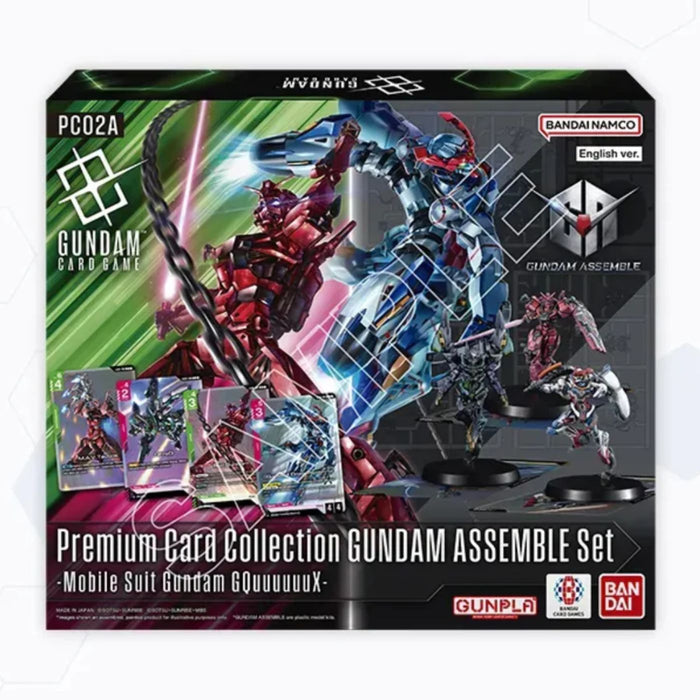 Gundam Card Game Premium Card Collection Gundam Assemble Set Mobile Suit Gundam GQuuuuuuX - Pastime Sports & Games