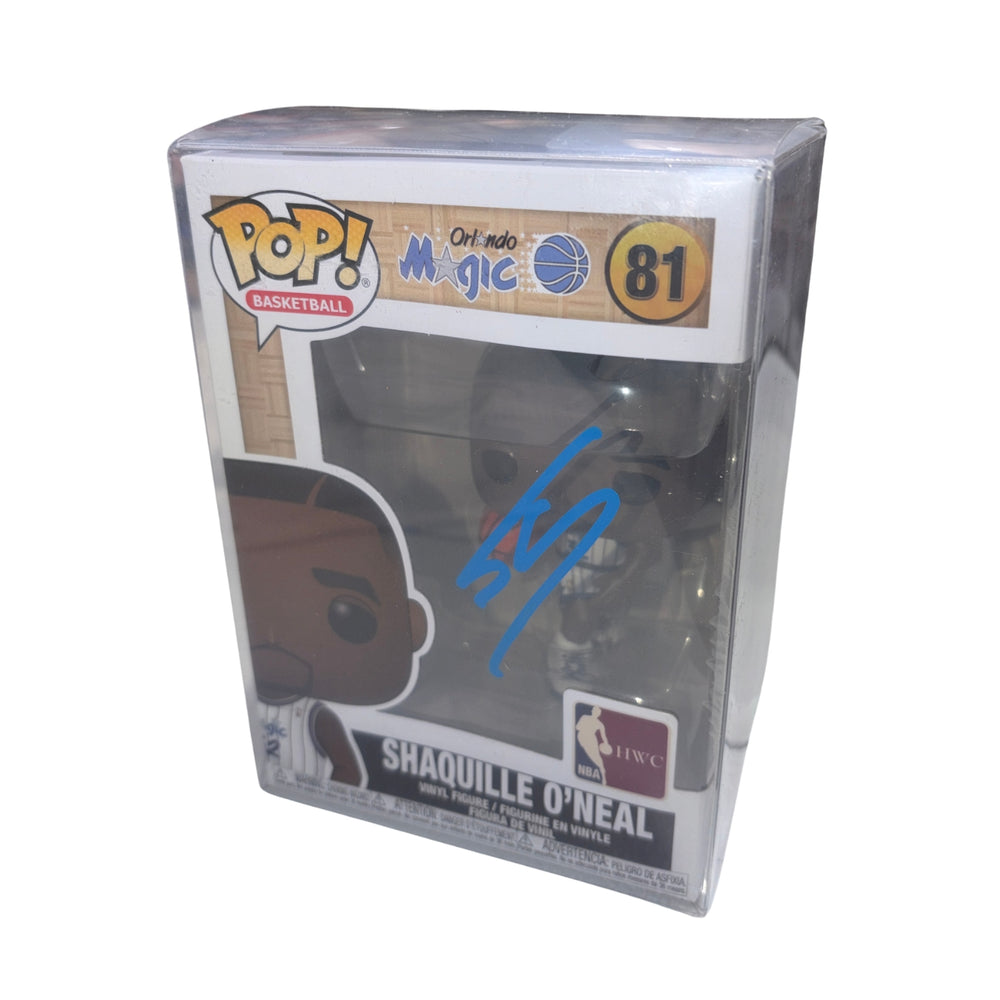 Shaquille O'Neal Autographed Orlando Magic Funko Pop #81