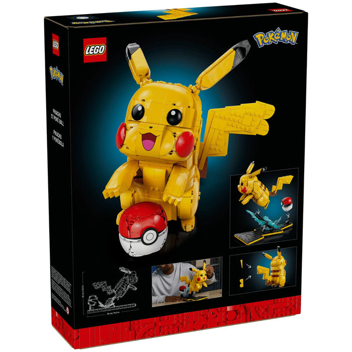 Lego Pokemon Pikachu & Poke Ball - Pastime Sports & Games