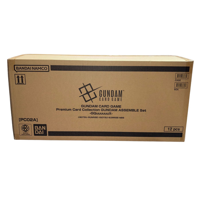 Gundam Card Game Premium Card Collection Gundam Assemble Set Mobile Suit Gundam GQuuuuuuX - Pastime Sports & Games