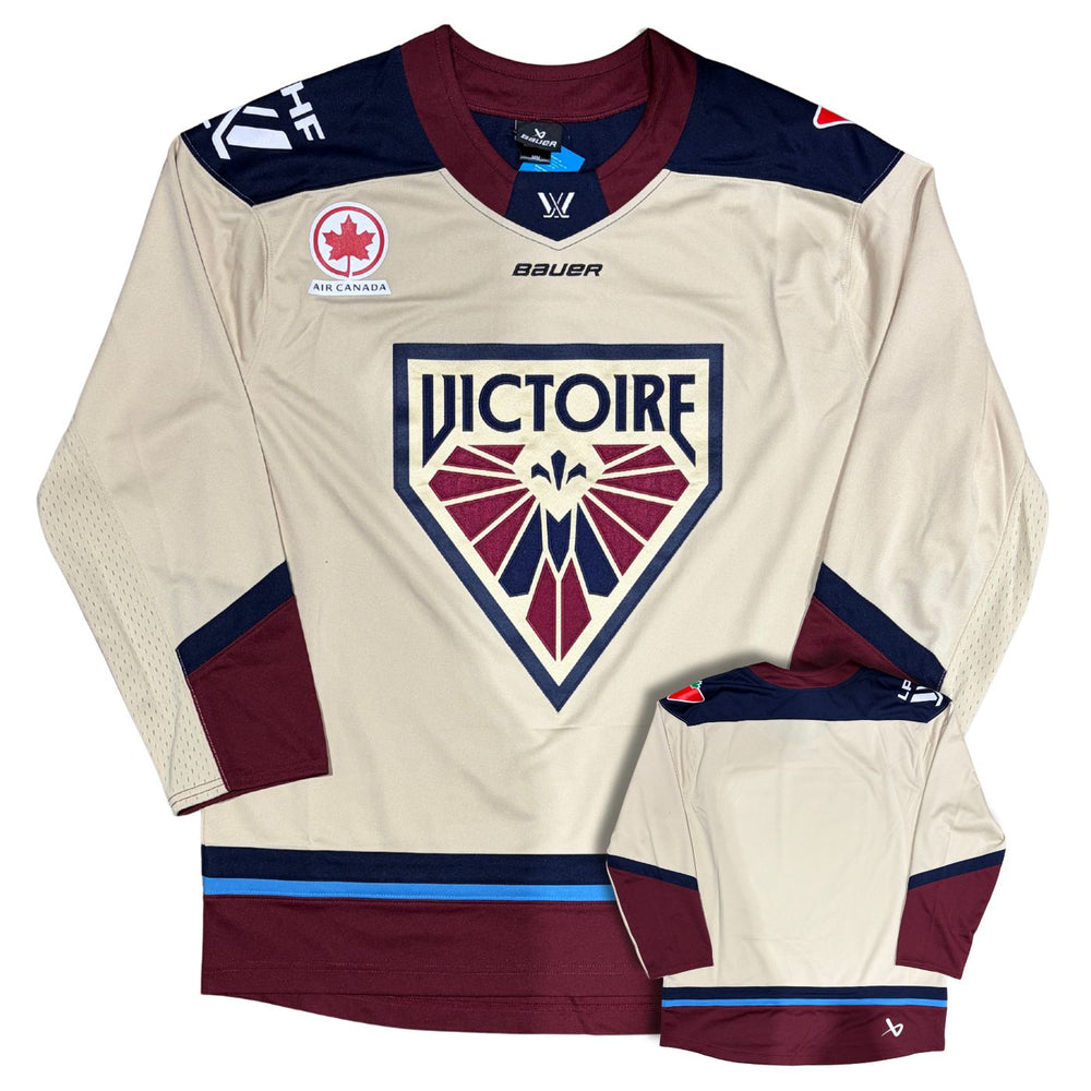 Blank Montréal Victoire PWHL Hockey Away Jersey - Pastime Sports & Games