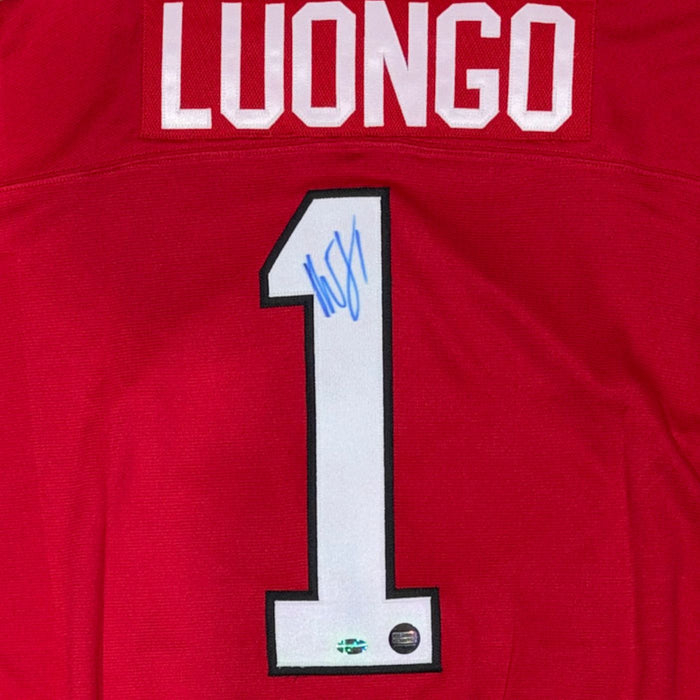 Roberto Luongo Autographed Team Canada Nike Home Hockey Jersey - Pastime Sports & Games