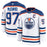 Connor McDavid Edmonton Oilers 2024 White Premium Hockey Jersey