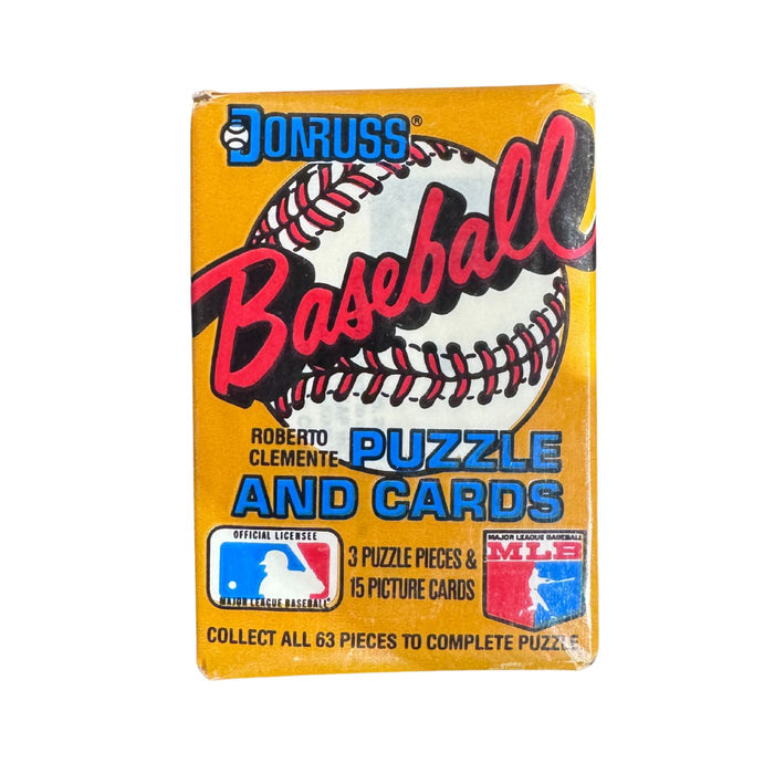 1987 Donruss MLB Baseball Wax Pack/Box - Pastime Sports & Games