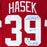 Dominik Hasek Autographed Detroit Red Wings Adidas Home Jersey - Pastime Sports & Games