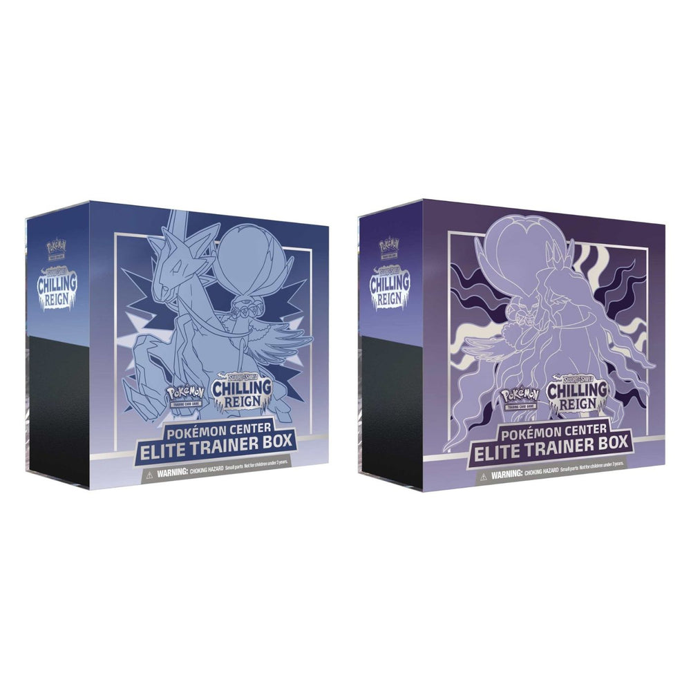 Pokemon Chilling Reign Pokemon Center Elite Trainer Box - Pastime Sports & Games