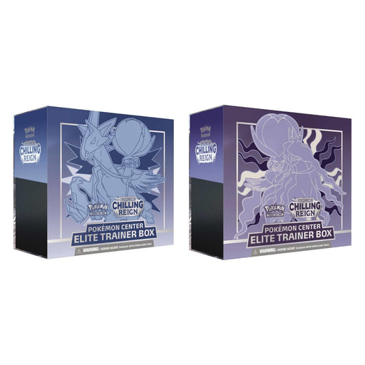 Pokemon Chilling Reign Pokemon Center Elite Trainer Box - Pastime Sports & Games