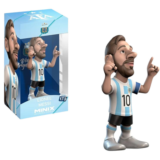 Minix Sports Soccer Legend Lionel Messi 4.75" Collectible Vinyl Figure #173 - Pastime Sports & Games