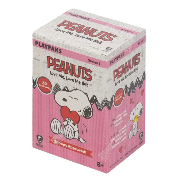 Peanuts Playpaks Series 3 Love Me, Love Me Not Blaster Box/Case - Pastime Sports & Games