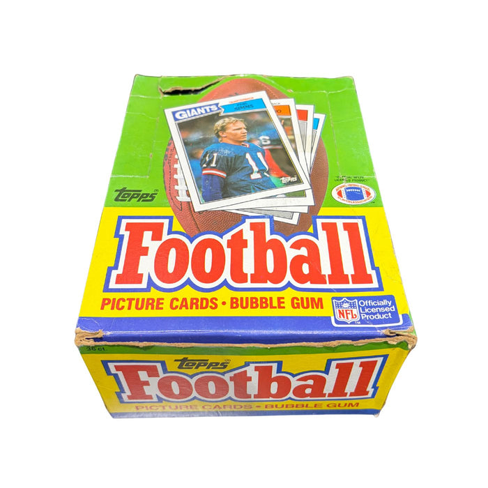 1987 Topps NFL Football Wax Box - Pastime Sports & Games