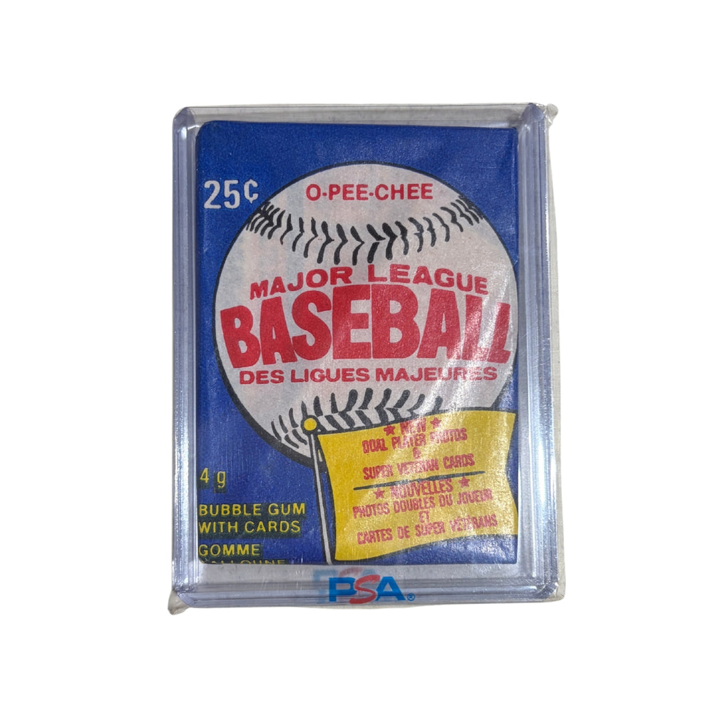 1983 O-Pee-Chee Baseball Wax Pack