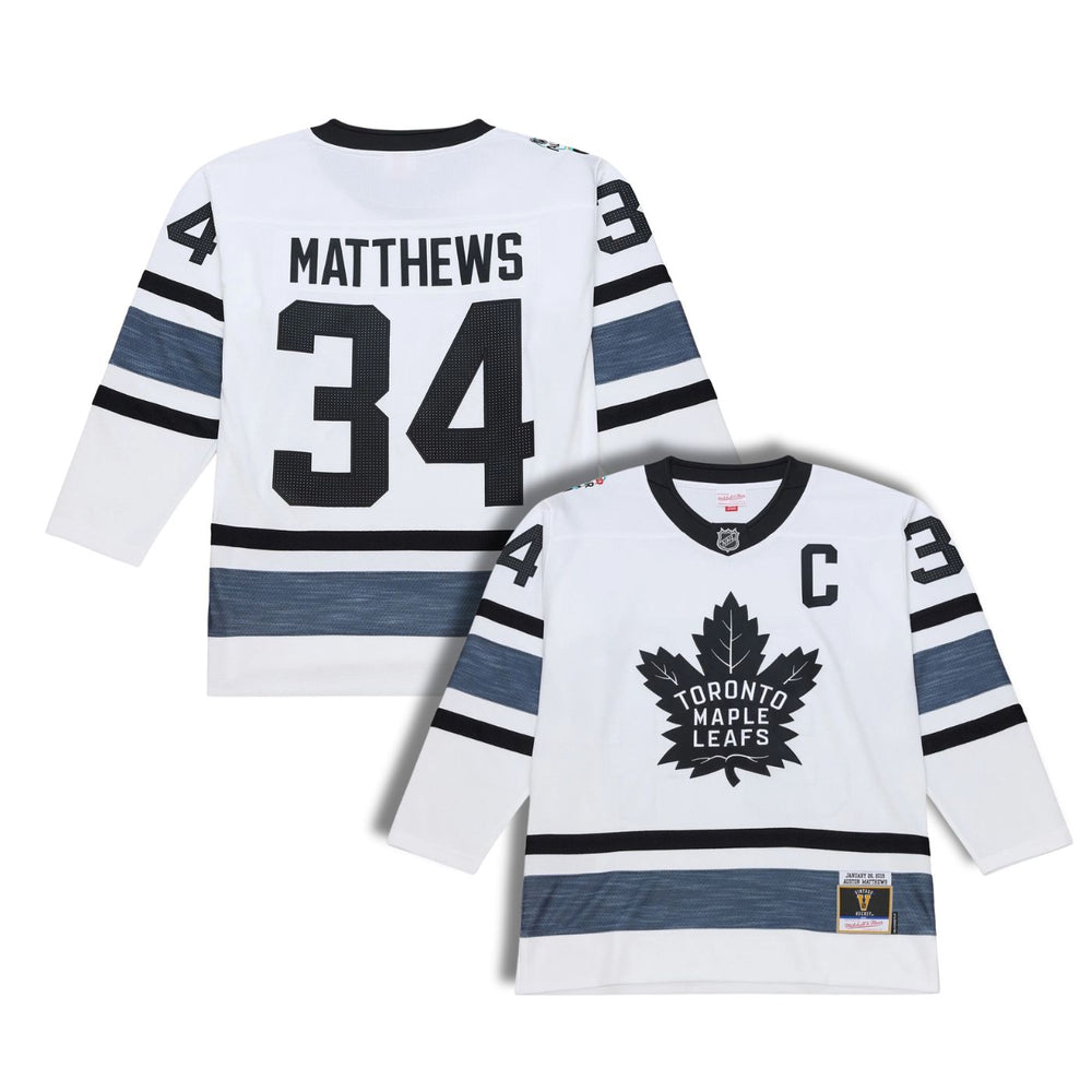 Auston Matthews Toronto Maple Leafs January 26, 2019 White Away Hockey Jersey - Pastime Sports & Games