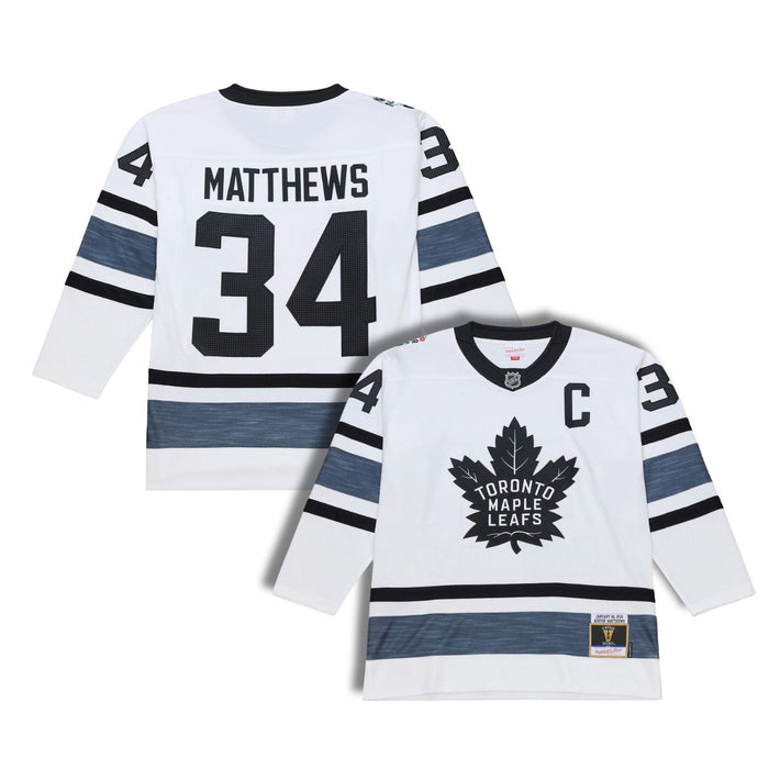 Auston Matthews Toronto Maple Leafs January 26, 2019 White Away Hockey Jersey - Pastime Sports & Games