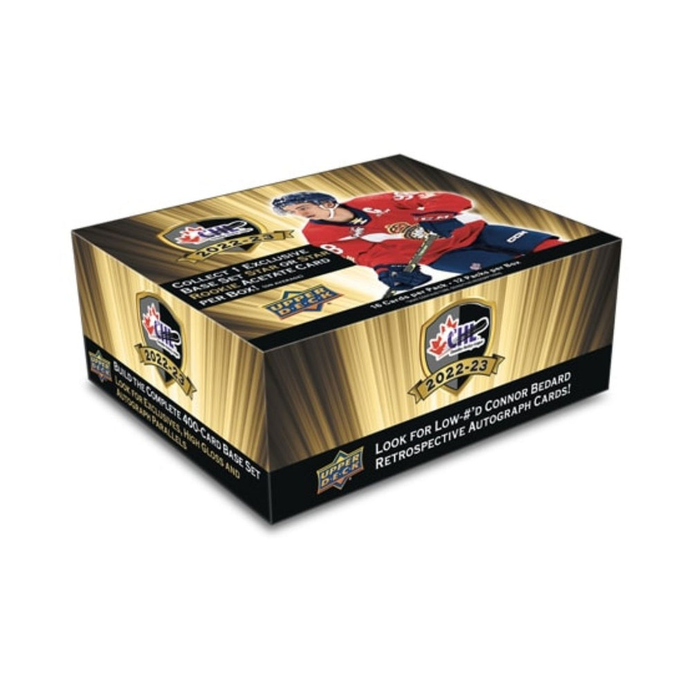 2022/23 Upper Deck CHL Hockey Hobby Box/Case