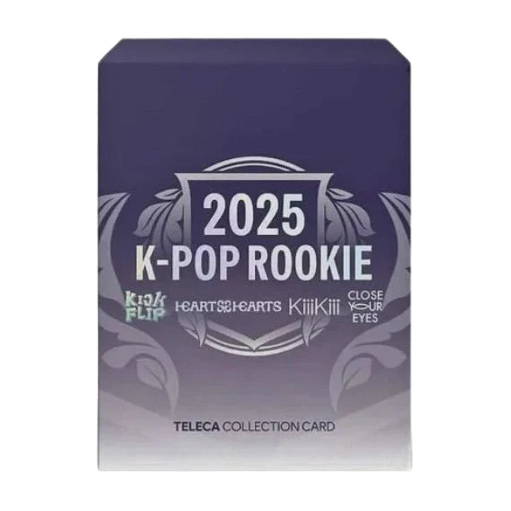 タレントカード TELECA COLLECTION CARD BOX K-POP ROOKIE 2025 Teleca K-Pop Rookie Collection Hobby Box/Case– Pastime Sports