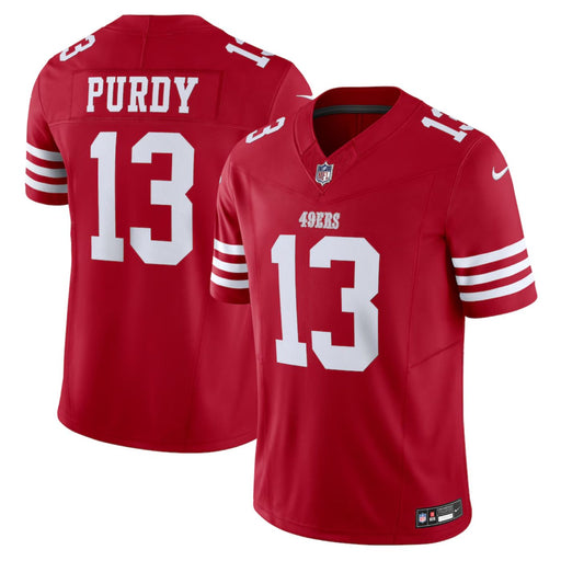 Brock Purdy San Francisco 49ers Scarlet Vapor F.U.S.E. Limited Football Jersey
