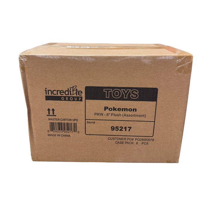 Pokemon 8" Plushies - Pastime Sports & Games