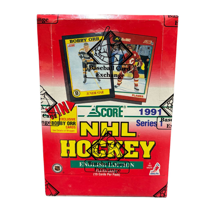 1991/92 Score Series 1/One Canadian English Edition NHL Hockey Hobby Box/Pack