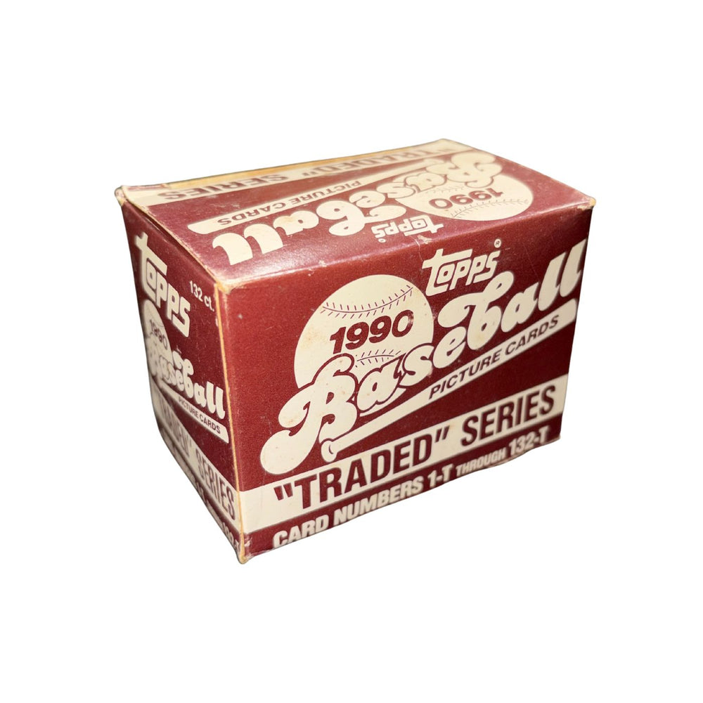 1990 Topps Baseball Traded Series Factory Set - Pastime Sports & Games