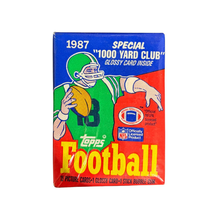 1987 Topps NFL Football Wax Box - Pastime Sports & Games