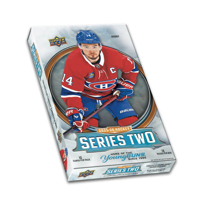 2025/26 Upper Deck Series Two/ 2 NHL Hockey Hobby Box/Case PRE ORDER - Pastime Sports & Games