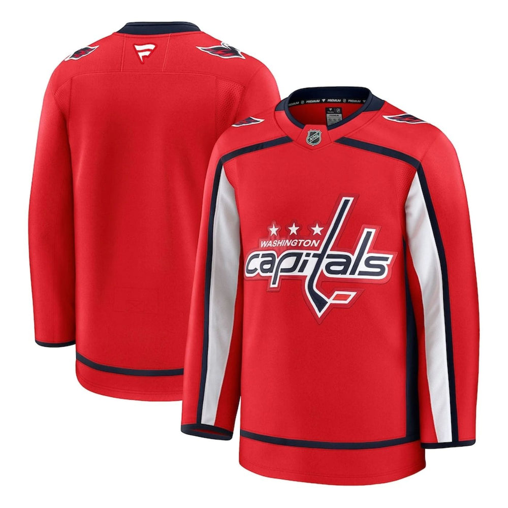 Blank Washington Capitals 2024 Red Premium Hockey Jersey