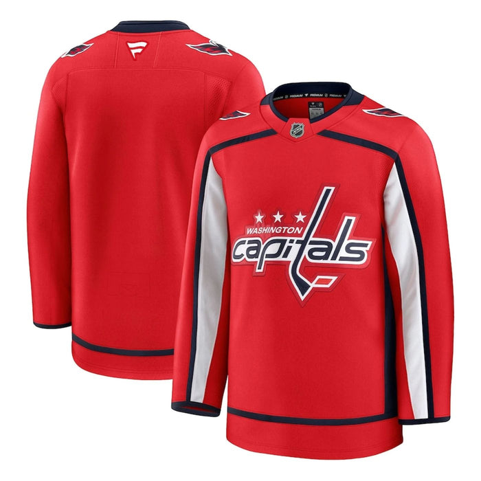 Blank Washington Capitals 2024 Red Premium Hockey Jersey