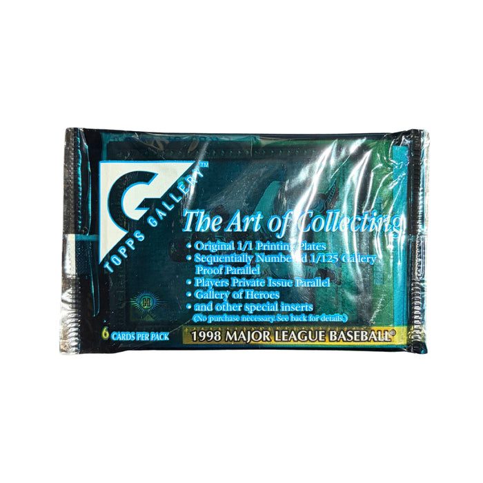 1998 Topps Gallery The Art Of Collecting MLB Baseball Box - Pastime Sports & Games