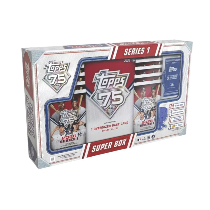2026 Topps Series One MLB Baseball Super Box/Case - Pastime Sports & Games