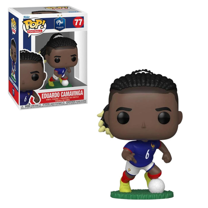 Funko Pop! Football Fédération Française de Football Eduardo Camavinga #77 - Pastime Sports & Games