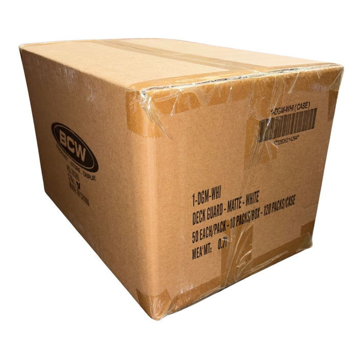 BCW Double Matte Standard Deck Guards - Pastime Sports & Games