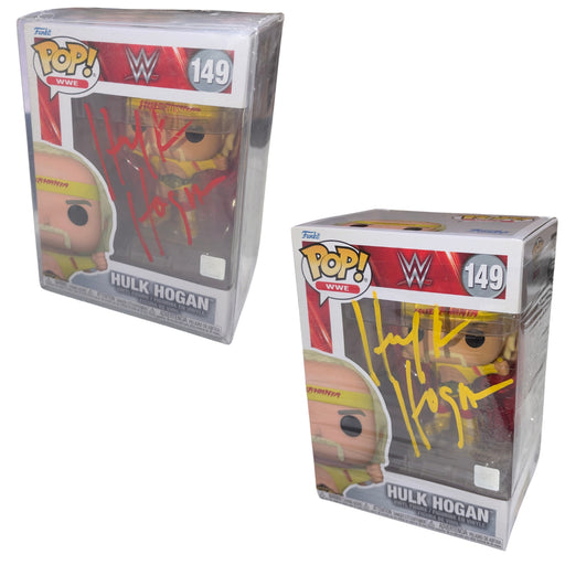 Hulk Hogan WWE Autographed Funko Pop #149
