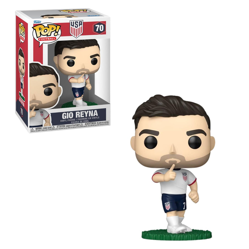Funko Pop! Football United States Soccer Team Gio Reyna #70 - Pastime Sports & Games
