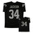 Bo Jackson Autographed Custom Black Football Jersey