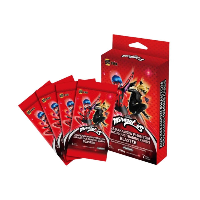 2026 Kakawow Phantom Miraculous Trading Card Blaster Box/Case