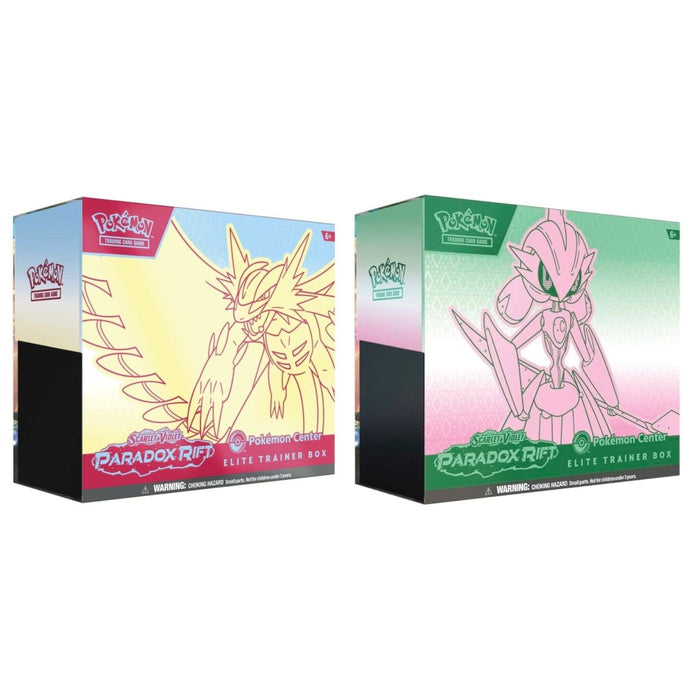 Pokemon Paradox Rift Pokemon Center Elite Trainer Box - Pastime Sports & Games