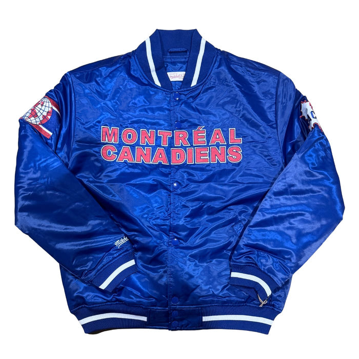 Montreal Canadiens Big Hood Satin Jacket - Pastime Sports & Games