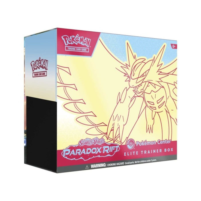 Pokemon Paradox Rift Pokemon Center Elite Trainer Box - Pastime Sports & Games