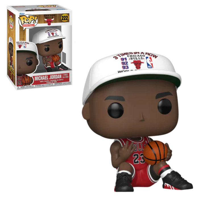 Funko Pop! Basketball Chicago Bulls Michael Jordan 3 Times In A Row #222