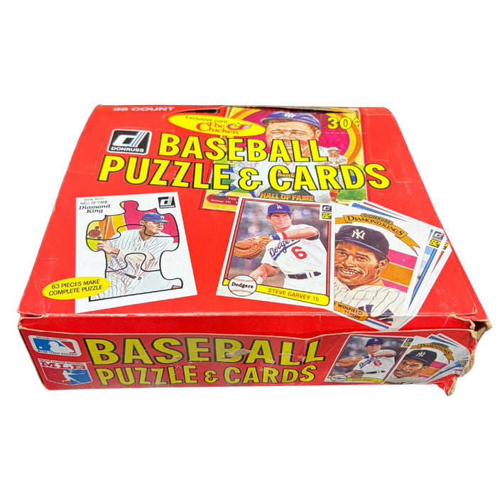 1982 Donruss Baseball Picture Cards Wax Box - Pastime Sports & Games