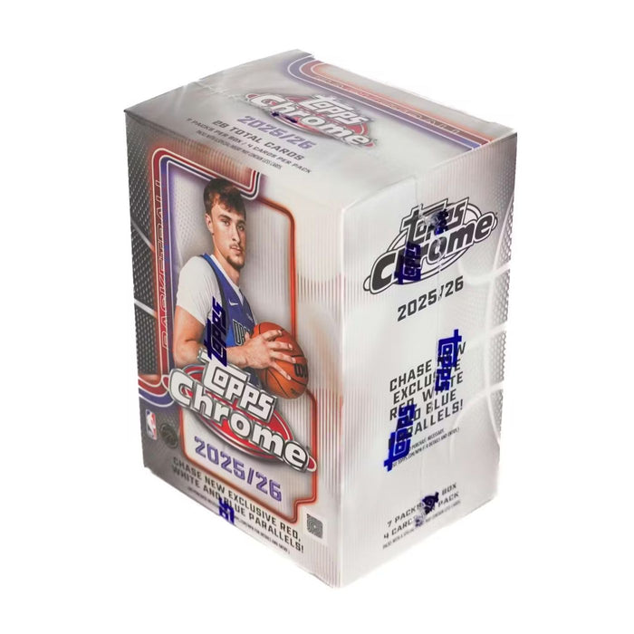 2025/26 Topps Chrome NBA Basketball Blaster Box/Case