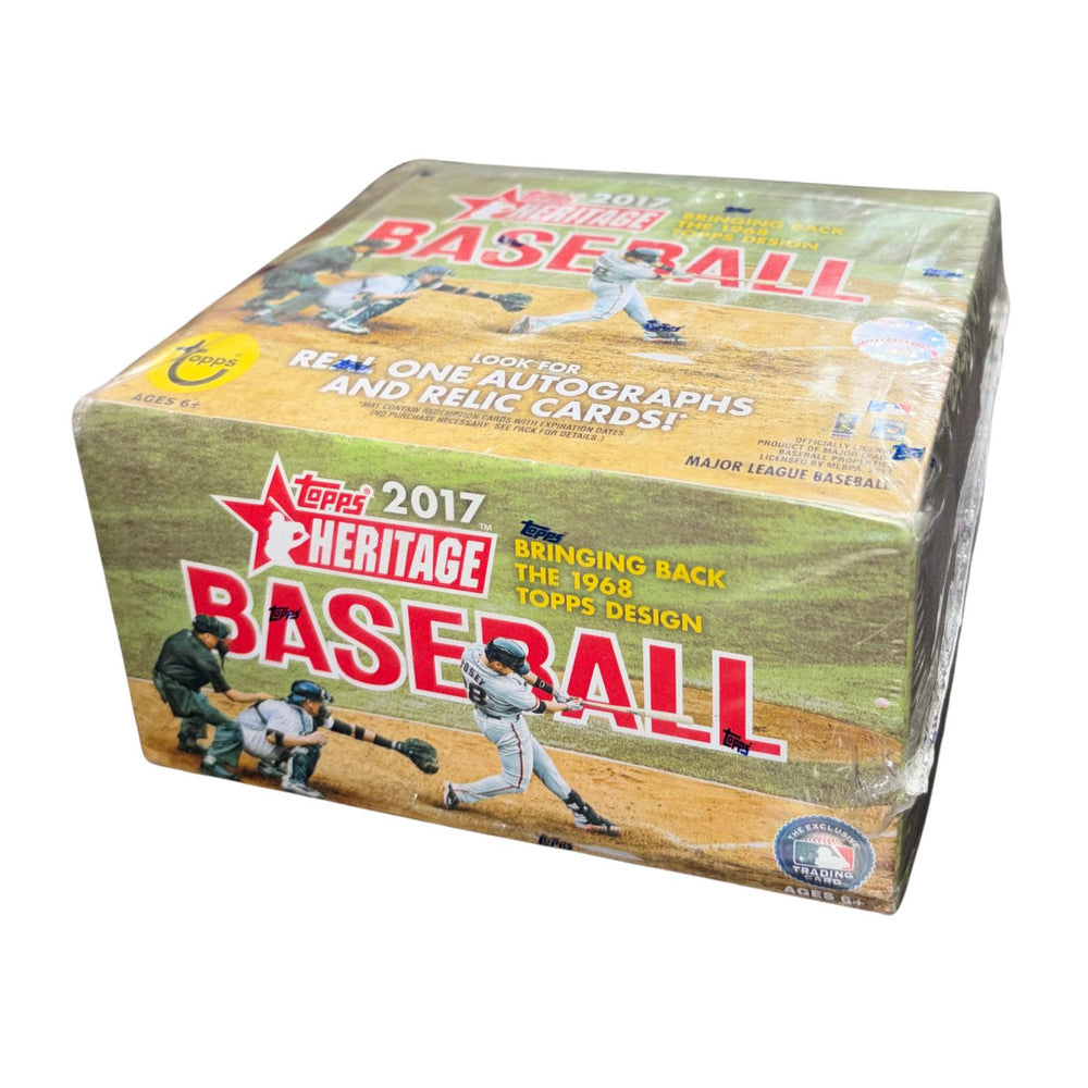 2017 Topps Heritage MLB Baseball Retail Box - Pastime Sports & Games