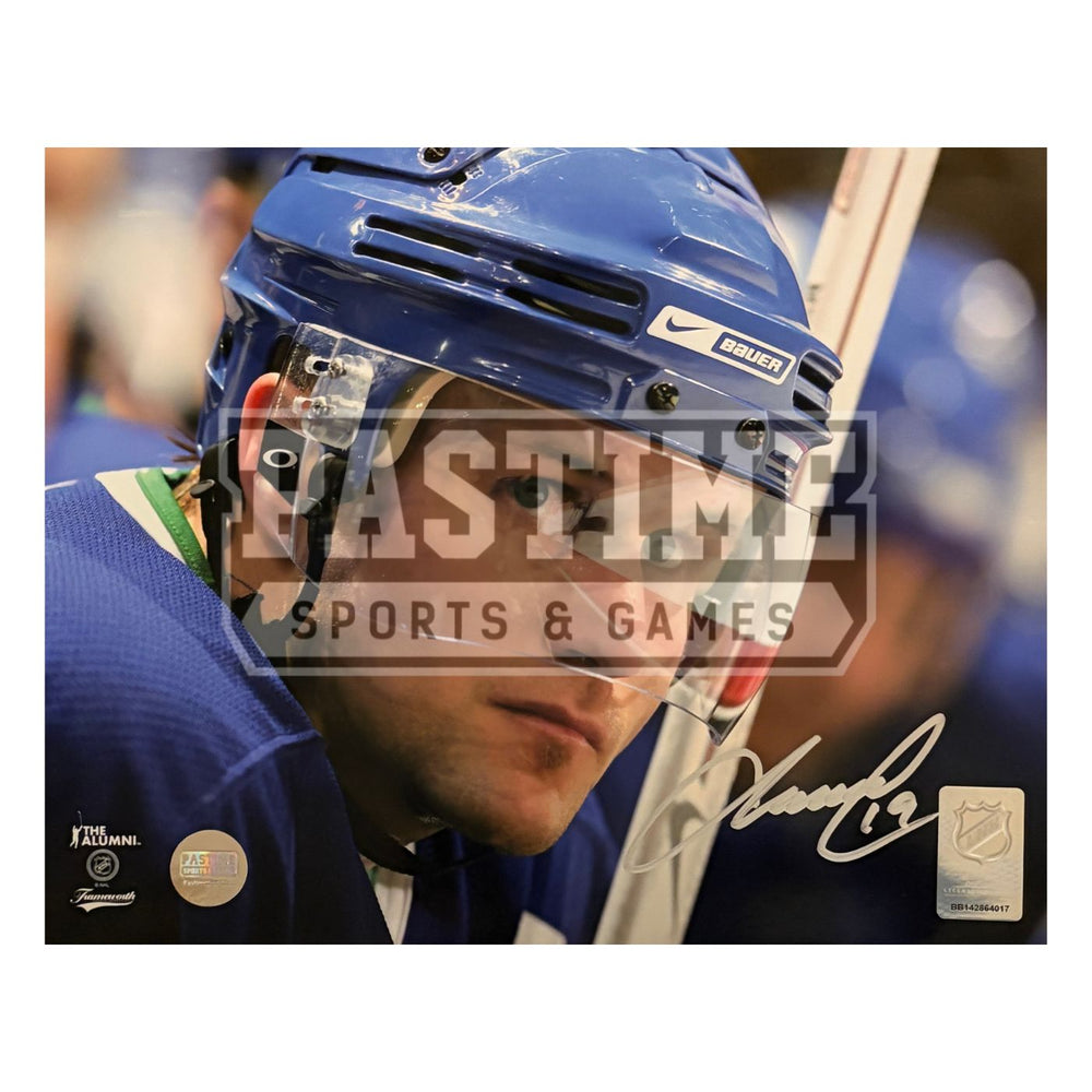 Markus Naslund Autographed Vancouver Canucks Photo (Headshot) - Pastime Sports & Games